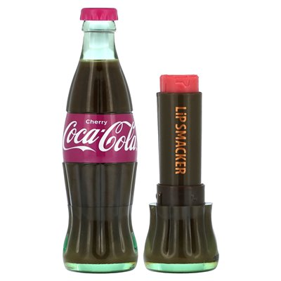 Lip Smacker, Coca-Cola, balsam do ust, butelka z koksu Cherry, 0,14 uncji (4 g) Lip Smacker, Coca-Cola, balsam do ust, butelka z koksu Cherry, 0,14 uncji (4 g)