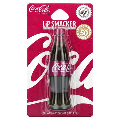 Lip Smacker, Coca-Cola, balsam do ust, butelka z koksu Cherry, 0,14 uncji (4 g) Lip Smacker, Coca-Cola, balsam do ust, butelka z koksu Cherry, 0,14 uncji (4 g)