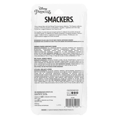 Lip Smacker, Disney Princess Beauty Collection, 9-teiliges Set