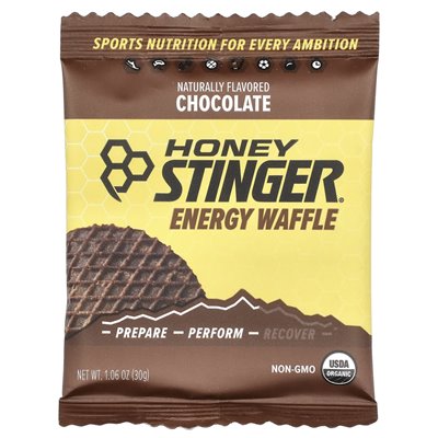 Honey Stinger, Waffle Energy, czekolada, 12 paczek, 1,06 uncji (30 g) każdy