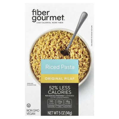 Gourmet Fiber, gestempelte Pasta, Original Pilaf, 5 oz (141 g)
