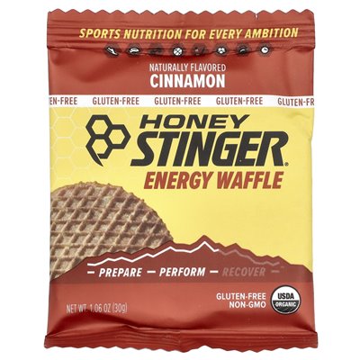 Honey Stinger, Waffle Energy, cynamon, 12 gofrów, 1,06 uncji (30 g)