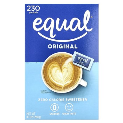 Equal Zero Calorie Sweetener, Original, 230 Päckchen, 8,1 oz (230 g)
