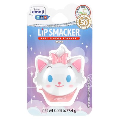 Lip Smacker, Disney Emoji, Lip Balm, Marie, PuuurtyKeyLimePie, 0.26 oz (7.4 g) Lip Smacker, Disney Emoji, Lip Balm, Marie, PuuurtyKeyLimePie, 0.26 oz (7.4 g)