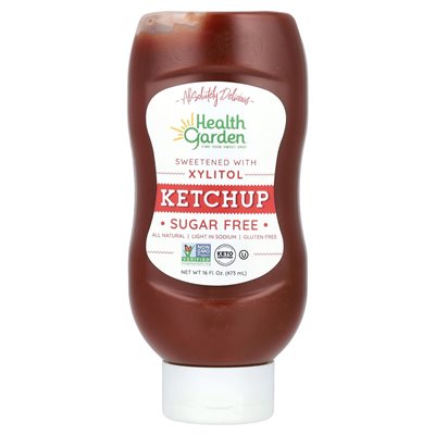 Ogród zdrowotny, ketchup, bez cukru, 16 fl.oz.(473 ml)