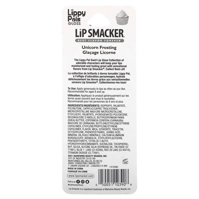 Lip Smacker, Luppy Pals Gloss, Unicorn, Unicorn Loting, 0,28 fl oz (8,4 ml)