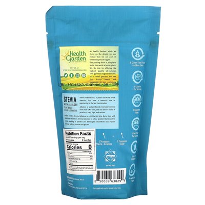 Health Garden, Stevia mit Allose, 1 lb (453 g)