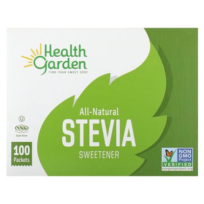 Ogród zdrowotny, całkowicie naturalny słodzik stewiczny, 100 paczek, 1 g Ogród zdrowotny, całkowicie naturalny słodzik stewiczny, 100 paczek, 1 g