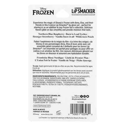 Lip Smacker, Disney Frozen, Flüssiger Lipgloss, Auswahl, 5 Packungen, 0,45 fl oz (14 ml)