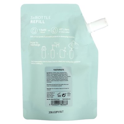 Haan, Toothpaste Refill, Good on Ya, Eucalyptus & Mint, 5.07 fl oz (150 ml) Haan, Toothpaste Refill, Good on Ya, Eucalyptus & Mint, 5.07 fl oz (150 ml)