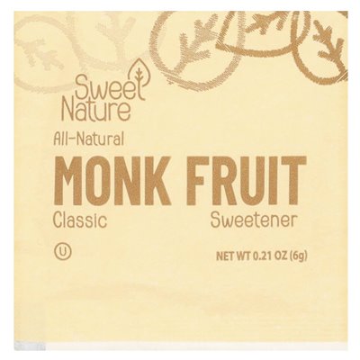 Health Garden, natürlicher Süßstoff aus Mönchsfrucht, klassisch, 40 Packungen, je 6 g (0,21 oz.)
