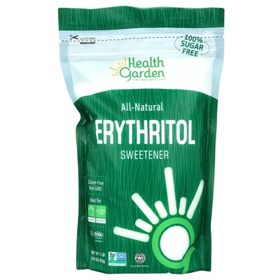 Health Garden Natürlicher Erythrit-Süßstoff, 1 lb (453 g)