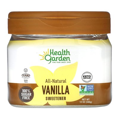 Health Garden Natürlicher Vanillesüßstoff, 12 oz (340 g)