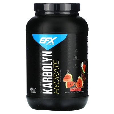 EFX Sports, Karbolyn Hydrat, Watermelon Wave, 4 funty 1,5 uncji (1856 g) EFX Sports, Karbolyn Hydrat, Watermelon Wave, 4 funty 1,5 uncji (1856 g)