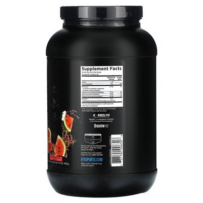 EFX Sports, Karbolyn Hydrat, Watermelon Wave, 4 funty 1,5 uncji (1856 g) EFX Sports, Karbolyn Hydrat, Watermelon Wave, 4 funty 1,5 uncji (1856 g)
