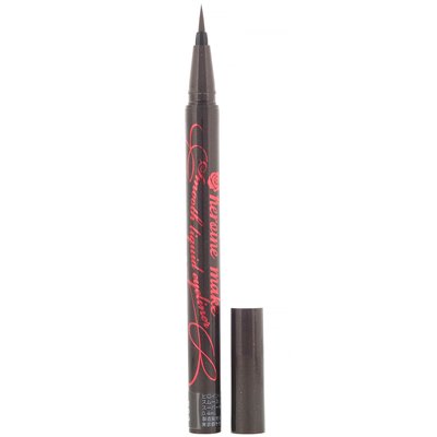 Kissme, heroine Make, Super Keep Smooth Liquid Eyeliner, 03 Brown Black, 0.014 Fl Oz (0.4 ml)
