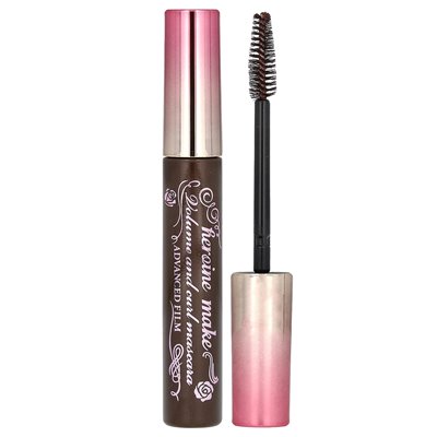 Kissme, Heroine Make, Volume & Curl Mascara Advanced Film, 02 Braun, 0,21 Unzen (6 g)