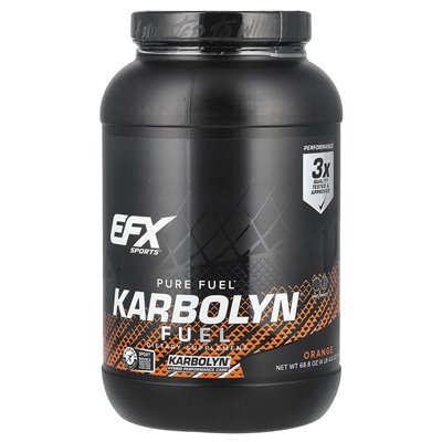 EFX Sports, Karbolyn Paliwo, Pomarańczowy, 4 funty 4.8 uncji (1950 g) EFX Sports, Karbolyn Paliwo, Pomarańczowy, 4 funty 4.8 uncji (1950 g)