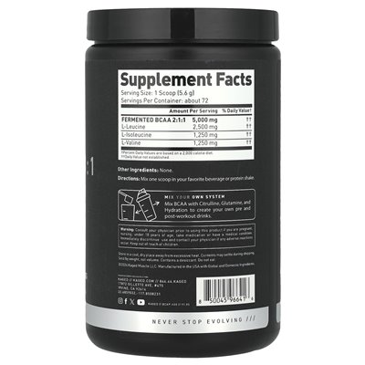 Kaged, BCAA 2:1:1, Unbeatable, 14.2 oz (403.2 g)