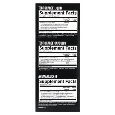 EFX Sports, Test Charge, Testosterone Support, 1 Set EFX Sports, Test Charge, Testosterone Support, 1 Set