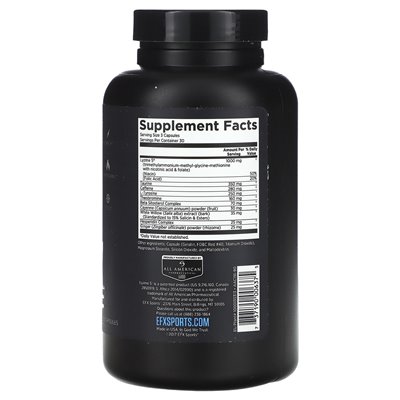EFX Sports, Lean Fix Xtreme, 90 Kapseln