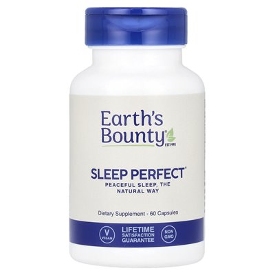 Earth, sleeping perfect, 60 capsules