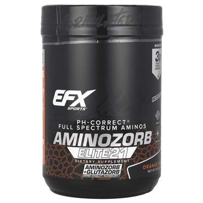 EFX Sports, Aminzorb® Elite 21, Orange Splash, 13,76 uncji (390 g)