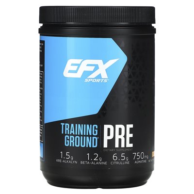 EFX Sports, Training Ground, Pre, Orange Mango, 1 funt 1,64 uncji (500 g)