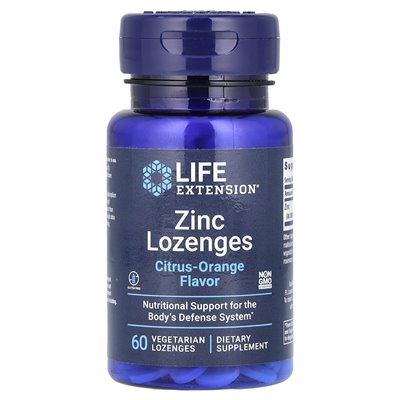Life Extension, Zinc Brushes, Citrus Orange, 60 Vegetarian Mammals
