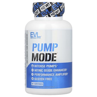 Evlution Nutrition, Pump Mode®, 90 kapsułek wegetariańskich