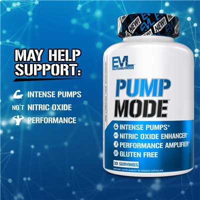 Evlution Nutrition, Pump Mode®, 90 kapsułek wegetariańskich