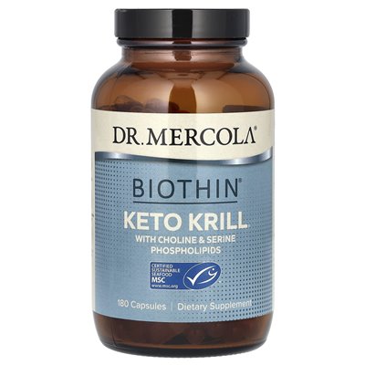 Dr Mercoli, Biothin, Keto Krill, 180 kapsułek