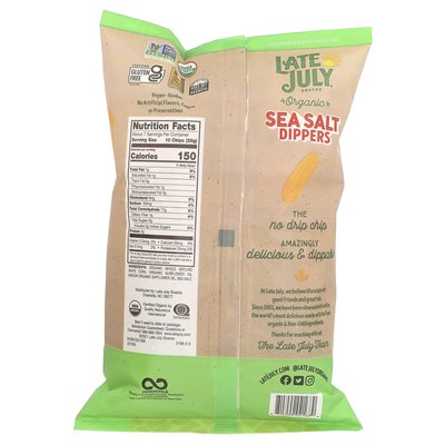 Pod koniec lipca, organiczne dipki soli morskiej, 7,4 uncji (209 g)