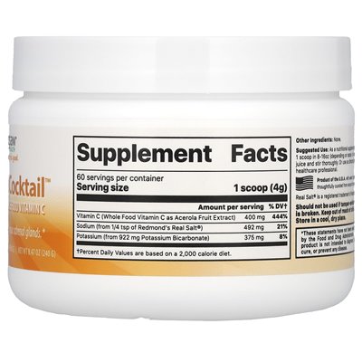 Jigsaw Health, koktajl nadnerczy + witamina Wholefood C, 8,47 uncji (240 g) Jigsaw Health, koktajl nadnerczy + witamina Wholefood C, 8,47 uncji (240 g)