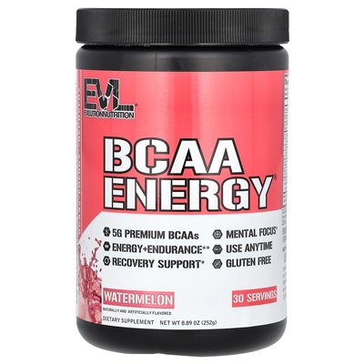 Evlution Nutrition, BCAA Energy, Watermelon, 8,89 uncji (252 g)