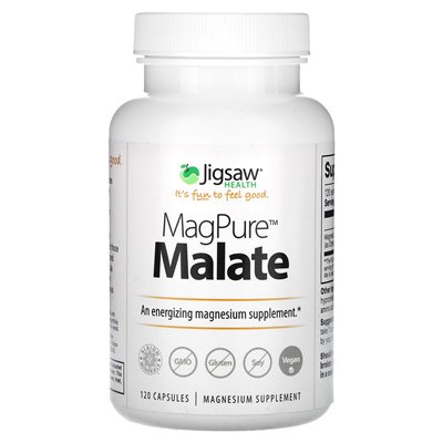 Jigsaw Health, Magpure Malate, 120 Kapseln