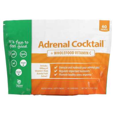 Jigsaw Health, Adrenal Shake + Wholefood Vitamin C, 60 Packs, 4g Each