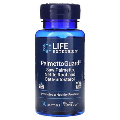 Life Extension, Palmettoguard, Saw Palmetto/Nettle with Beta-Sitosterol, 60 Soft