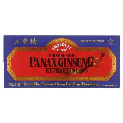 Elixir imperialny, chiński wyciąg z żeń -szenia panax, 10 butelek, 0,34 fl oz (10 ml) Elixir imperialny, chiński wyciąg z żeń -szenia panax, 10 butelek, 0,34 fl oz (10 ml)