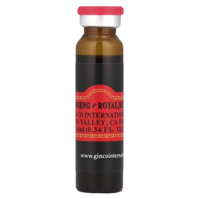 Imperial Elixir, Ginseng -Ginseng and Royal Jelly, 30 bottles, 0.34 fl oz (10 ml)