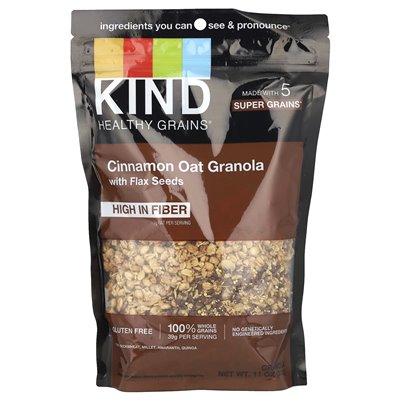 Kind Bars, Healthy Grains®, Zimt-Hafer-Müsli mit Leinsamen, 11 oz (312 g)