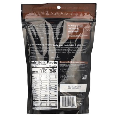 Kind Bars, Healthy Grains®, Zimt-Hafer-Müsli mit Leinsamen, 11 oz (312 g)