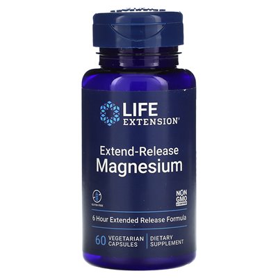 Life Extension, Magnesium Release, 60 Vegetarian Capsules