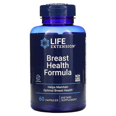 Rozszerzenie życia, wzór zdrowia piersi, 60 kapsułek