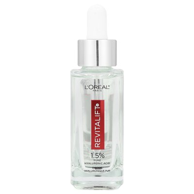 L'Oréal, Revitalift Der Intensives®, 1,5% czystej surowicy kwasu hialuronowego, bez zapachu, 1 fl oz (30 ml) L'Oréal, Revitalift Der Intensives®, 1,5% czystej surowicy kwasu hialuronowego, bez zapachu, 1 fl oz (30 ml)