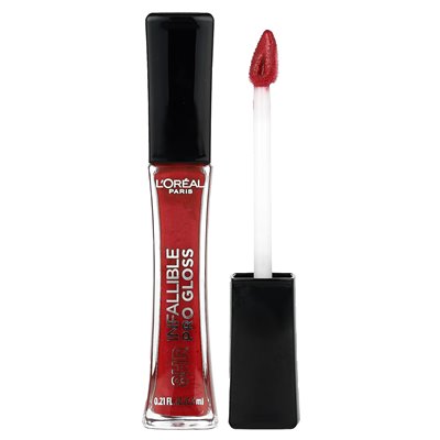 L'Oréal, Infalible, 8HR Pro Gloss, 315 Rebel Red, 6,3 ml (0,21 fl. oz.)