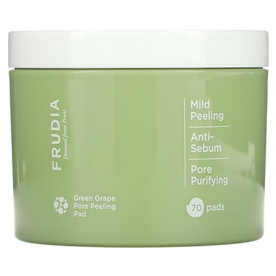 Frudia, zielona podkładka z winogron, 70 podkładek, 5,7 fl oz (170 ml)