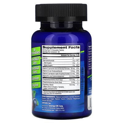 Focus Factor, Focore Factor Kids, Berry Blast, 60 tabletek do żucia Focus Factor, Focore Factor Kids, Berry Blast, 60 tabletek do żucia
