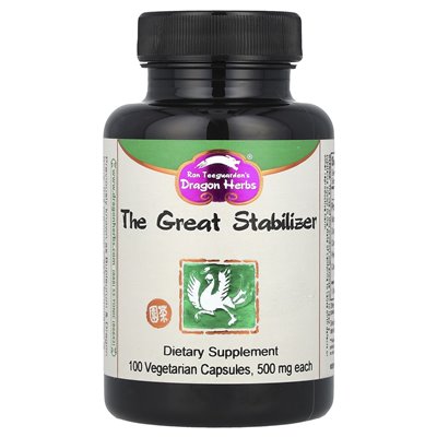 Zioła smokowe, Wielki stabilizator, 500 mg, 100 kapsułek wegetariańskich