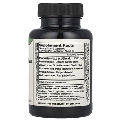 Zioła smokowe, Wielki stabilizator, 500 mg, 100 kapsułek wegetariańskich